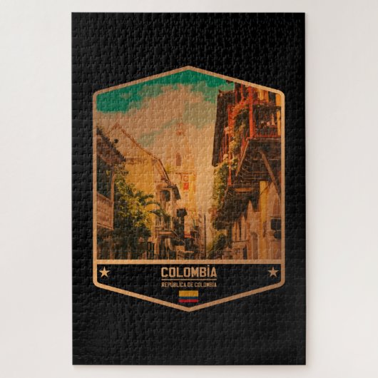 Kolumbien Puzzle (Vertikal)