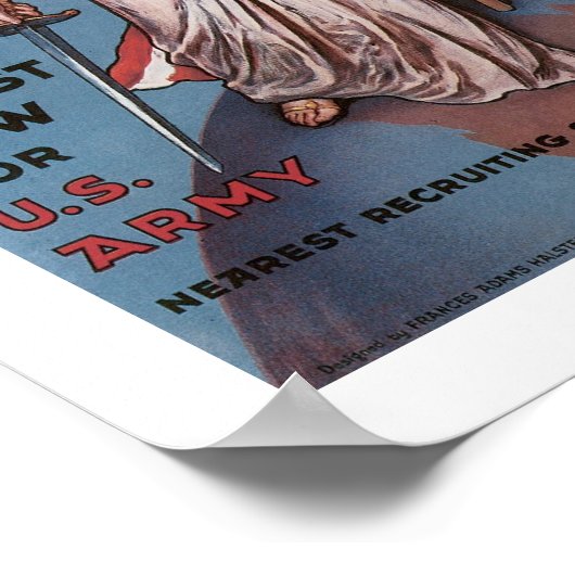 Kolumbien ruft poster (Ecke)