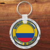 Kolumbien-Runde Schlüsselanhänger (Vorderseite)
