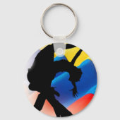 Kolumbien Salsa Schlüsselanhänger (Vorderseite)