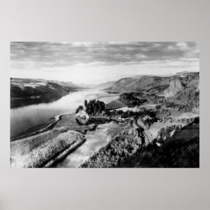 Kolumbien-Schlucht-Ansicht-Fotografie Poster