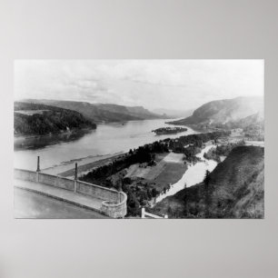 Kolumbien-Schlucht-Ansicht von der Poster