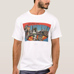 Kolumbien, South Carolina - Großbuchstaben - Szen T-Shirt