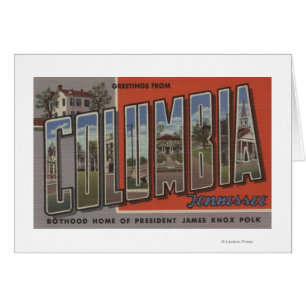 Kolumbien, Tennessee - große Buchstabe-Szenen