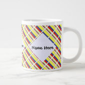 Kolumbien und Kolumbien - Personalisiert geteerte  Jumbo-Tasse (Rechts)