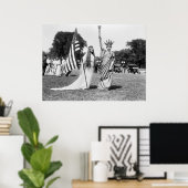 Kolumbien und Lady Liberty, 1919 Poster (Heimbüro)