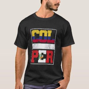Kolumbien und Peru Mix Kolumbianische peruanische T-Shirt