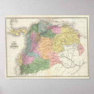 Kolumbien und Venezuela 2 Poster