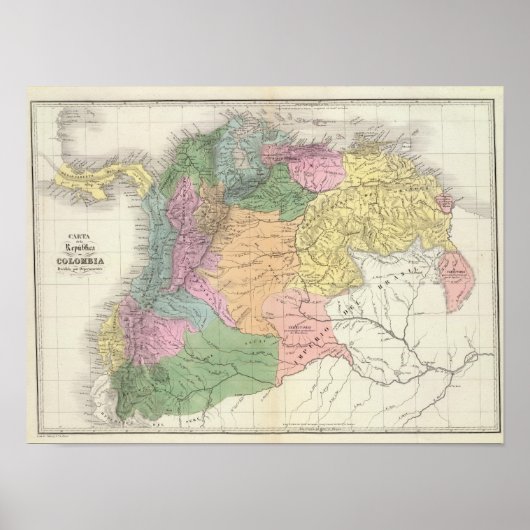 Kolumbien und Venezuela 2 Poster (Vorne)