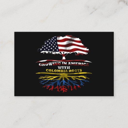 Kolumbien Visitenkarte (Vorderseite)