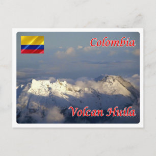 Kolumbien - Volcan Huila - Postkarte