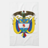 Kolumbien-Wappen Handtuch (Vertikal)