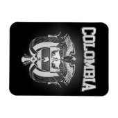 Kolumbien-Wappen Magnet (Horizontal)