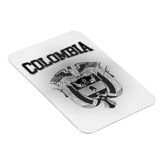 Kolumbien-Wappen Magnet (Rechte Seite)