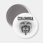Kolumbien-Wappen Magnet (Vorderseite/Rückseite)