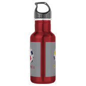 Kolumbien Wasserflasche (Rückseite)