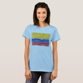 Kolumbien wörtlich T-Shirt (Vorne ganz)