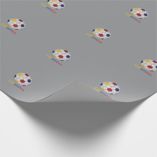 Kolumbien-Wrapping Paper Geschenkpapier (Ecke)