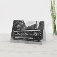 Kolumbienbahnlaufkatze-Gruß-Karte 1900
