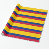 Kolumbienflagge Geschenkpapier (Ungerollt)