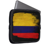 Kolumbienflagge Laptopschutzhülle (Vorne Rechts)