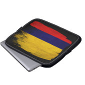 Kolumbienflagge Laptopschutzhülle (Vorne Knopf)