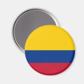 Kolumbienflagge Magnet (Vorderseite/Rückseite)