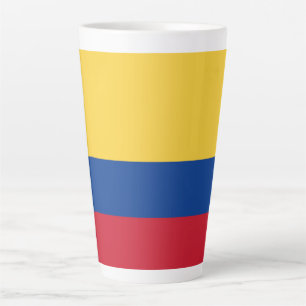 Kolumbienflagge Milchtasse