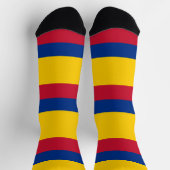Kolumbienflagge Socken (Oben)