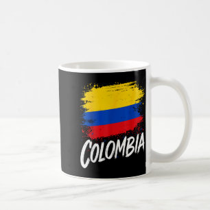 Kolumbienliebhaber kolumbianische Flagge  Kaffeetasse
