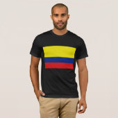 Kolumbiens Flagge T-Shirt (Vorne ganz)