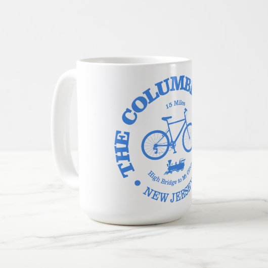 Kolumbienweg (Radfahren) Kaffeetasse (Vorderseite Links)