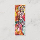 KOLUMBINA / Darstellende Künste, Kostümbildner Mini Visitenkarte (Rückseite)