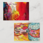 KOLUMBINA / Darstellende Künste, Kostümbildner Visitenkarte (Vorne/Hinten)