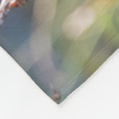 Kolumbischer Schwarzschwanzhund | Washingtoner Sta Fleecedecke (Ecke)