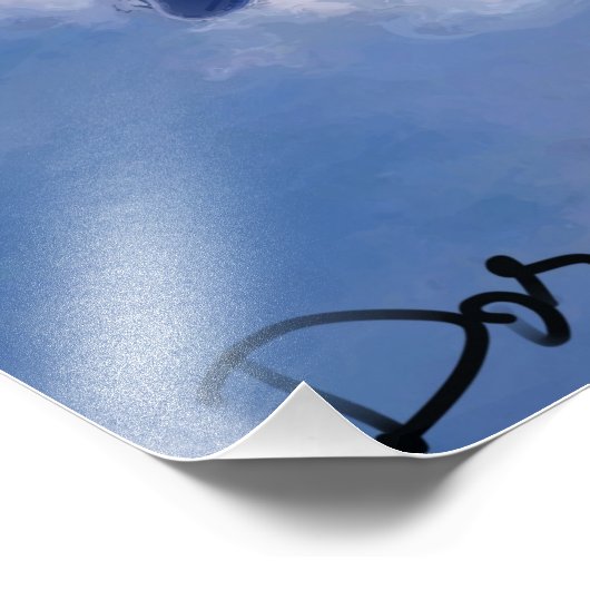 Kolumbleu Fotodruck (Ecke)