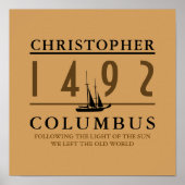 Kolumbus 1492 poster (Vorne)
