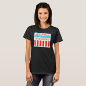 Kolumbus Alle Amerikaner zurück 4. Juli 1 T-Shirt (Vorne ganz)