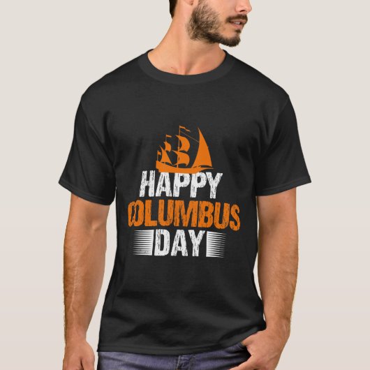 Kolumbus Amerika 1492  T-Shirt (Vorderseite)