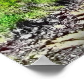 Kolumbus Blume landschaftliche Leinwand Poster (Ecke)