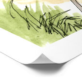 Kolumbus Immigranten nach Amerika Witziges Poster (Ecke)