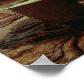 Kolumbus in Chains, 1863 Poster (Ecke)