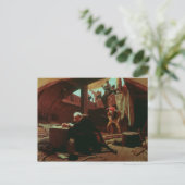 Kolumbus in Chains, 1863 Postkarte (Stehend Vorderseite)