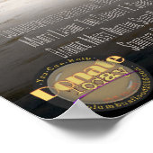 Kolumbus Indiana Flood of 2008 Poster (Ecke)