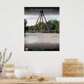 Kolumbus Indiana Flood of 2008 Poster (Küche)
