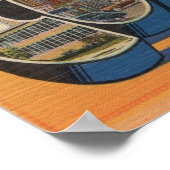 Kolumbus, Indiana - Große Buchstabenszenen Poster (Ecke)