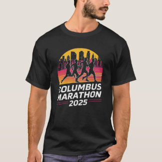 Kolumbus Marathon 2025 Silhouette T-Shirt
