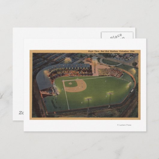 Kolumbus, OH - Luftwaffe des Roten Vogelbaseballs Postkarte (Vorne/Hinten)