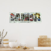 Kolumbus, OH Poster (Küche)