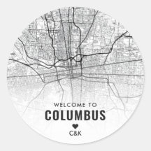 Kolumbus, Ohio City Map | Begrüßung
